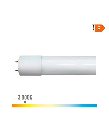 Tubo led t8 9 w 850 lm 3000 k luz cálida (eq.18w) ø2,6 x 60 cm
