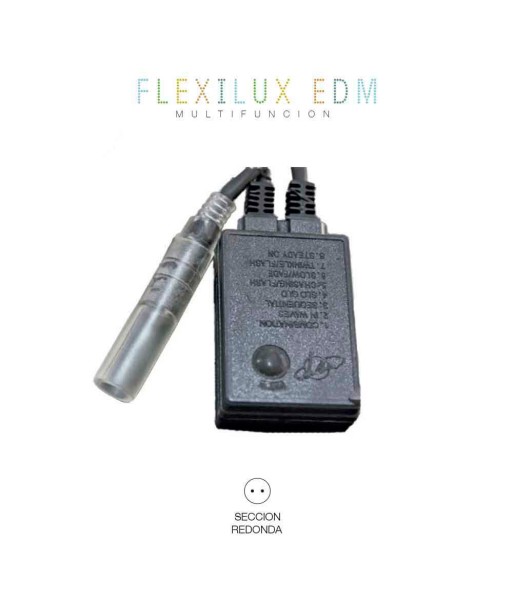 Programador tubo flexilux 2 vias ip44 máx.20 m