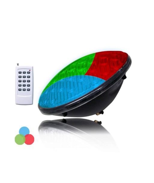 Bombilla para piscina led par56 9w 500lm rgb multicolor ip68 ø17,6x6cm edm