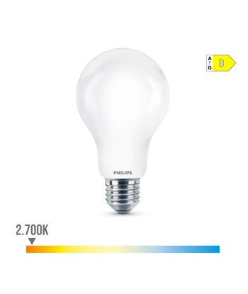 Bombilla standard led e27 13 w 2000 lm 2700 k luz calida ø7 x 12,1 cm